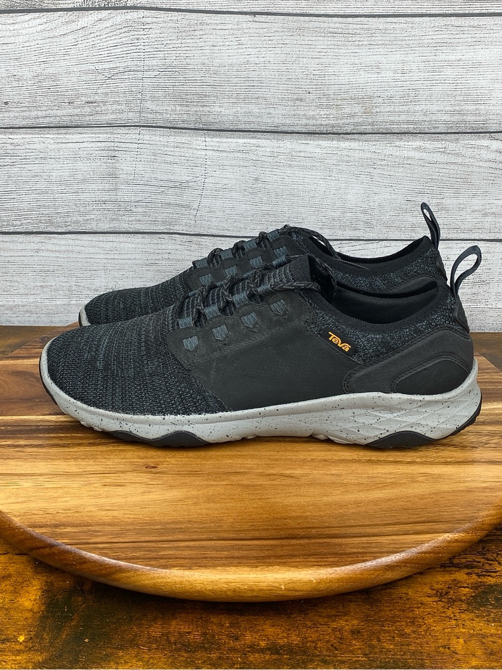 TEVA Men’s Arrowhead 2 Knit Black Grey Outdoors Shoe 1099331 Sneaker Size 13